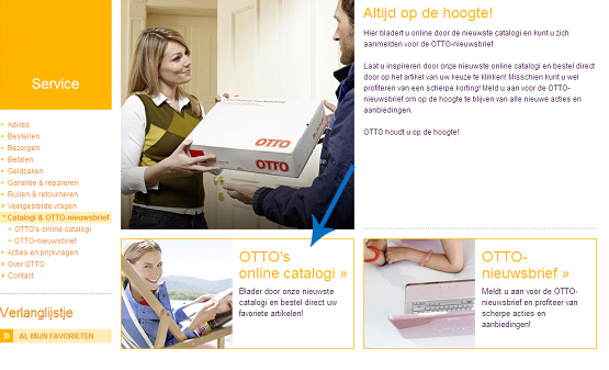 Bank maart fout Otto.nl | Hoe catalogus aanvragen bij Otto?