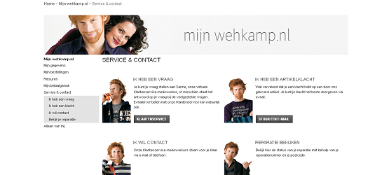 Woordvoerder anders meerderheid Wehkamp.nl | Hoe klantenservice contacteren?
