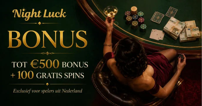 Night Luck Casino Bonussen banner